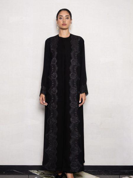Noir lace elegance
